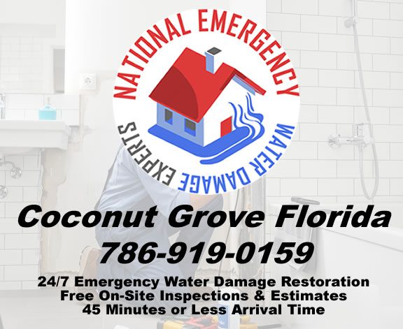 Coconut Grove Emergency Water Damage Restoration Services
