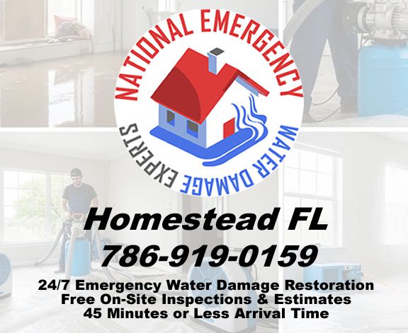 Homestead Emergency Water Damage Restoration Services