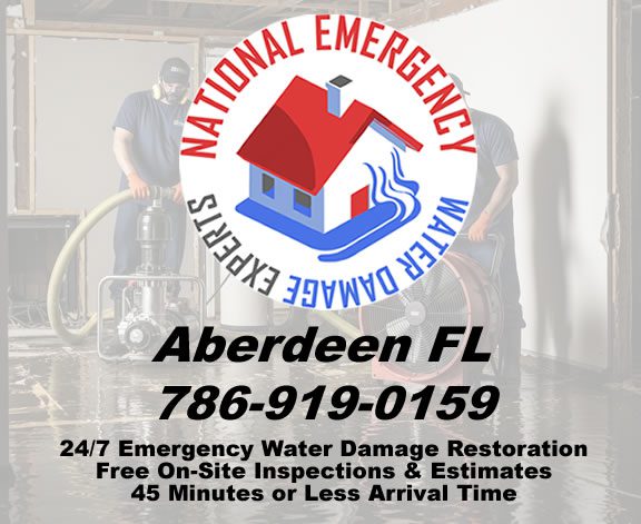 Aberdeen Florida 24 Hours Emergency Water Damage Restoration Services