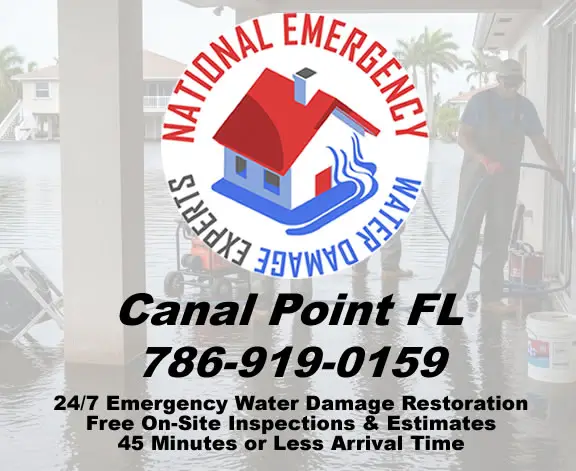 Canal Point Florida 24 Hours Emergency Water Damage Restoration Services