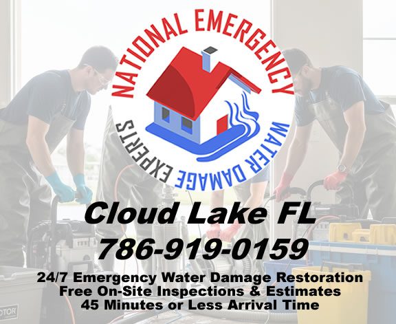 Cloud Lake Florida 24 Hours Emergency Water Damage Restoration Services
