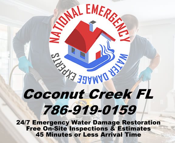 Coconut Creek Emergency Water Damage Restoration Services