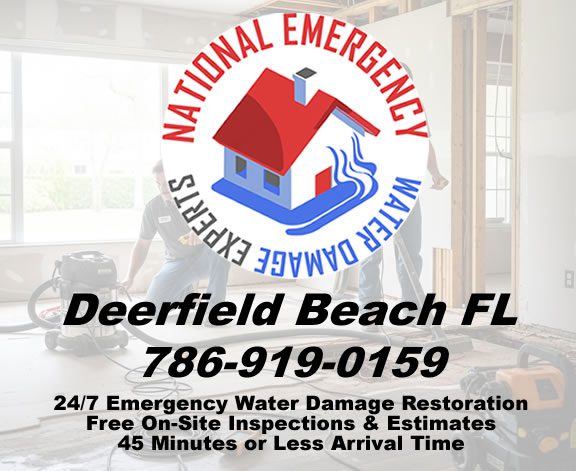 Deerfield Beach Emergency Water Damage Restoration Services
