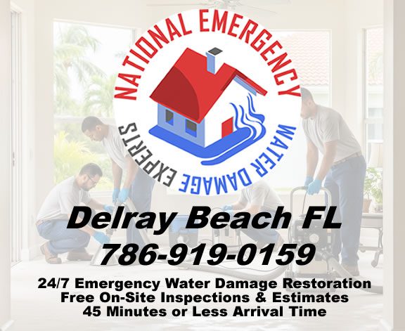 Delray Beach Florida 24 Hours Emergency Water Damage Restoration Services