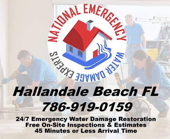 Hallandale Beach Emergency Water Damage Restoration Services
