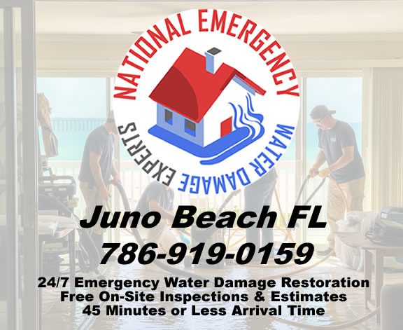 Juno Beach Florida 24 Hours Emergency Water Damage Restoration Services