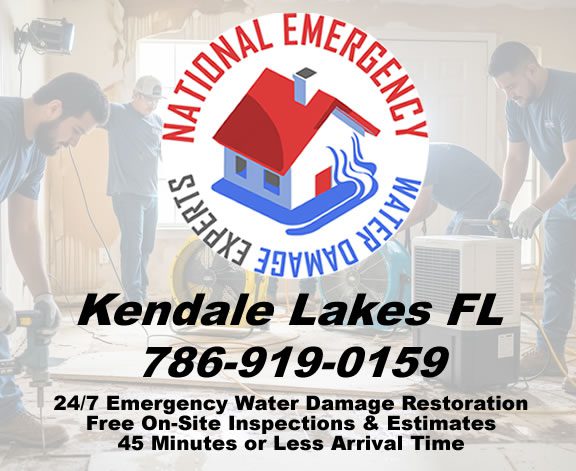 Kendale Lakes Emergency Water Damage Restoration Services
