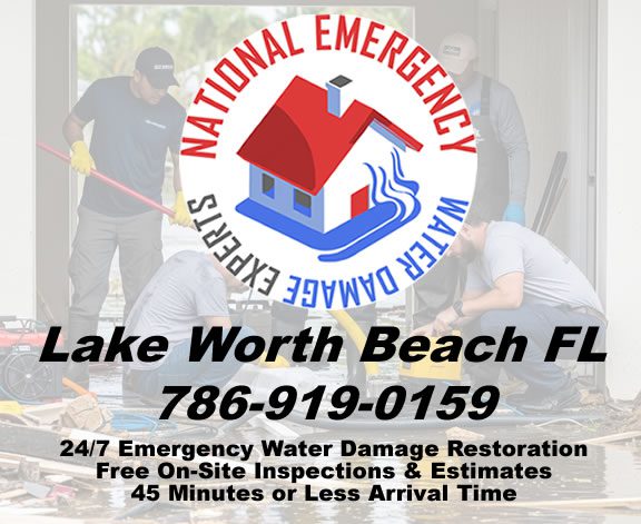 Lake Worth Beach Florida 24 Hours Emergency Water Damage Restoration Services