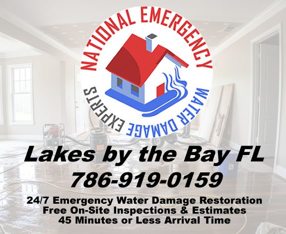 Lakes by the Bay Emergency Water Damage Restoration Services