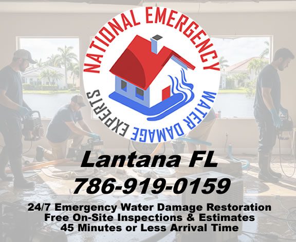 Lake Worth Beach Florida 24 Hours Emergency Water Damage Restoration Services