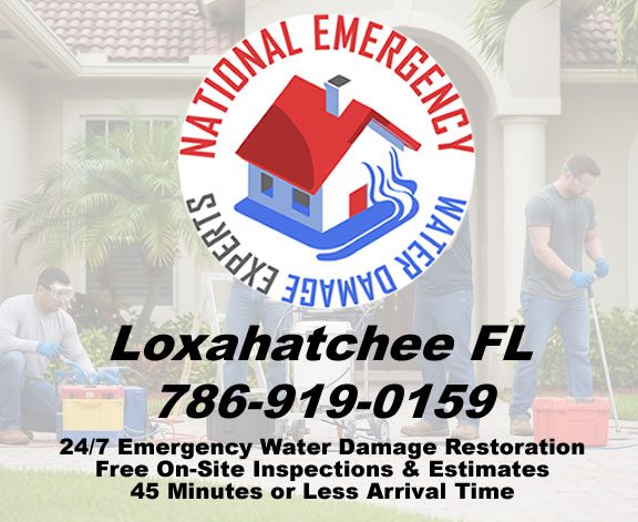 Loxahatchee Beach Florida 24 Hours Emergency Water Damage Restoration Services