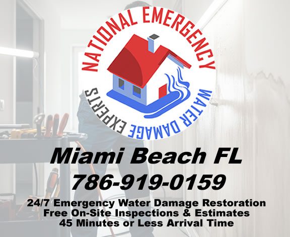 Miami Beach Emergency Water Damage Restoration Services