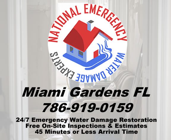 Miami Gardens Emergency Water Damage Restoration Services