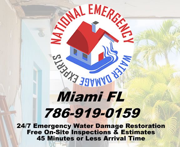 Miami Emergency Water Damage Restoration Services