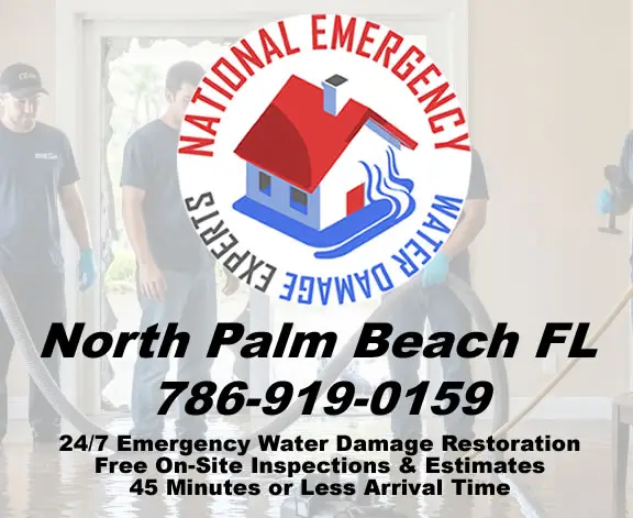 North Palm Beach Florida 24 Hours Emergency Water Damage Restoration Services