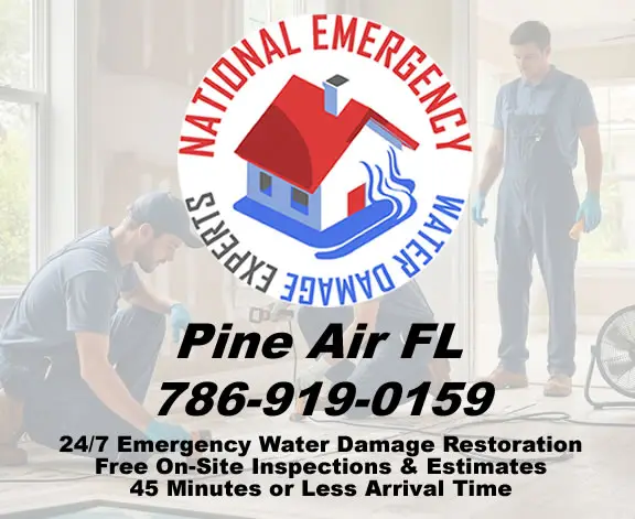 Pine Air Florida 24 Hours Emergency Water Damage Restoration Services