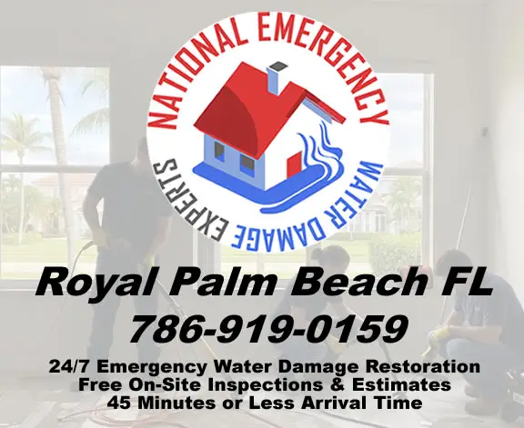 Royal Palm Beach Florida 24 Hours Emergency Water Damage Restoration Services