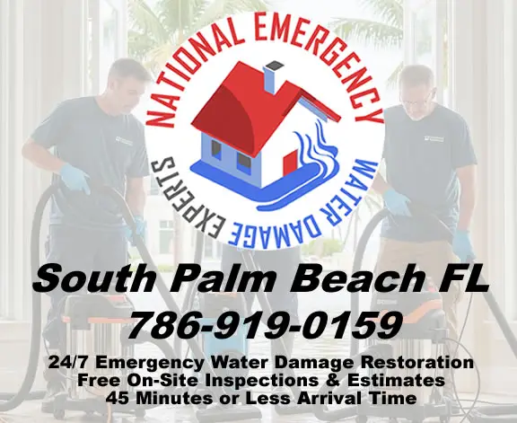 South Palm Beach Florida 24 Hours Emergency Water Damage Restoration Services