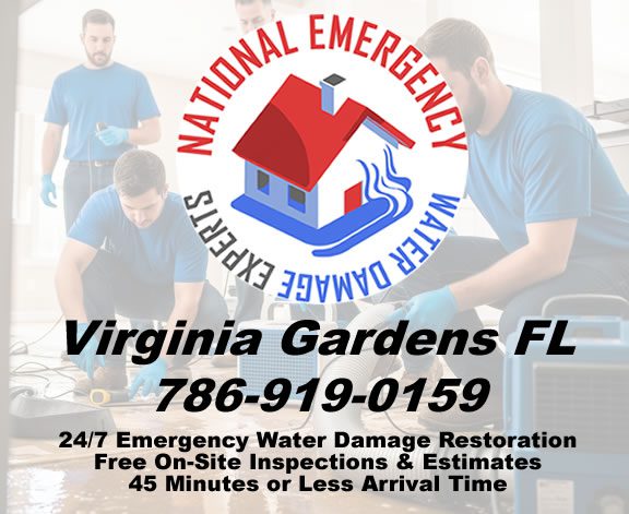 Virginia Gardens Emergency Water Damage Restoration Services