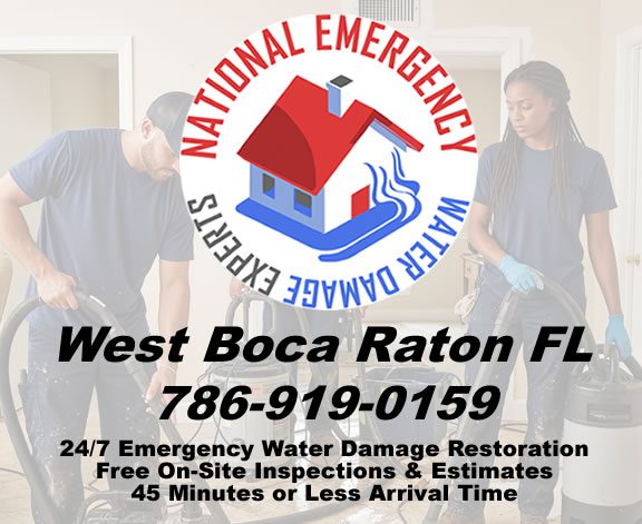 West Boca Raton Emergency Water Damage Restoration Services