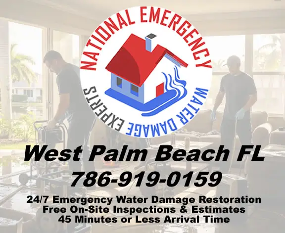 West Palm Beach Florida 24 Hours Emergency Water Damage Restoration Services