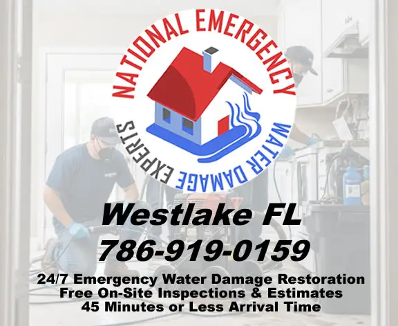 Westlake Florida 24 Hours Emergency Water Damage Restoration Services